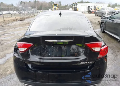 2015 Chrysler 200 S from USA, damaged, VIN 1C3CCCBB8FN716052